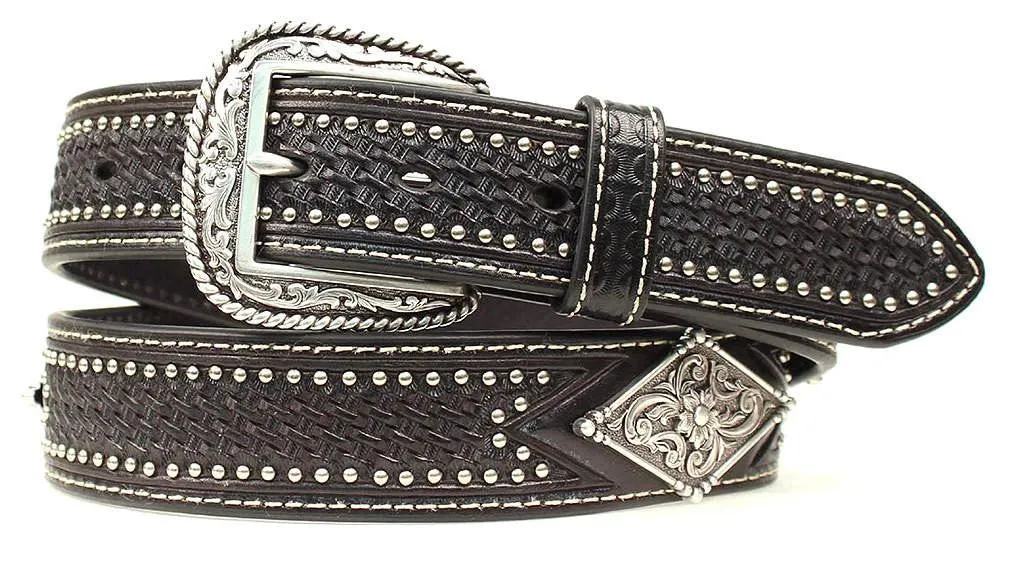 1 1/2'' Large Diamond Concho Belt