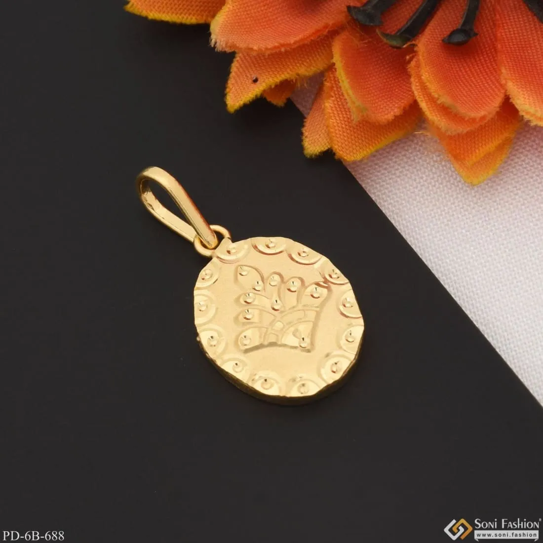 1 Gram Gold Plated Cute Pendant for Children | Kids | Little Baby - Style B688