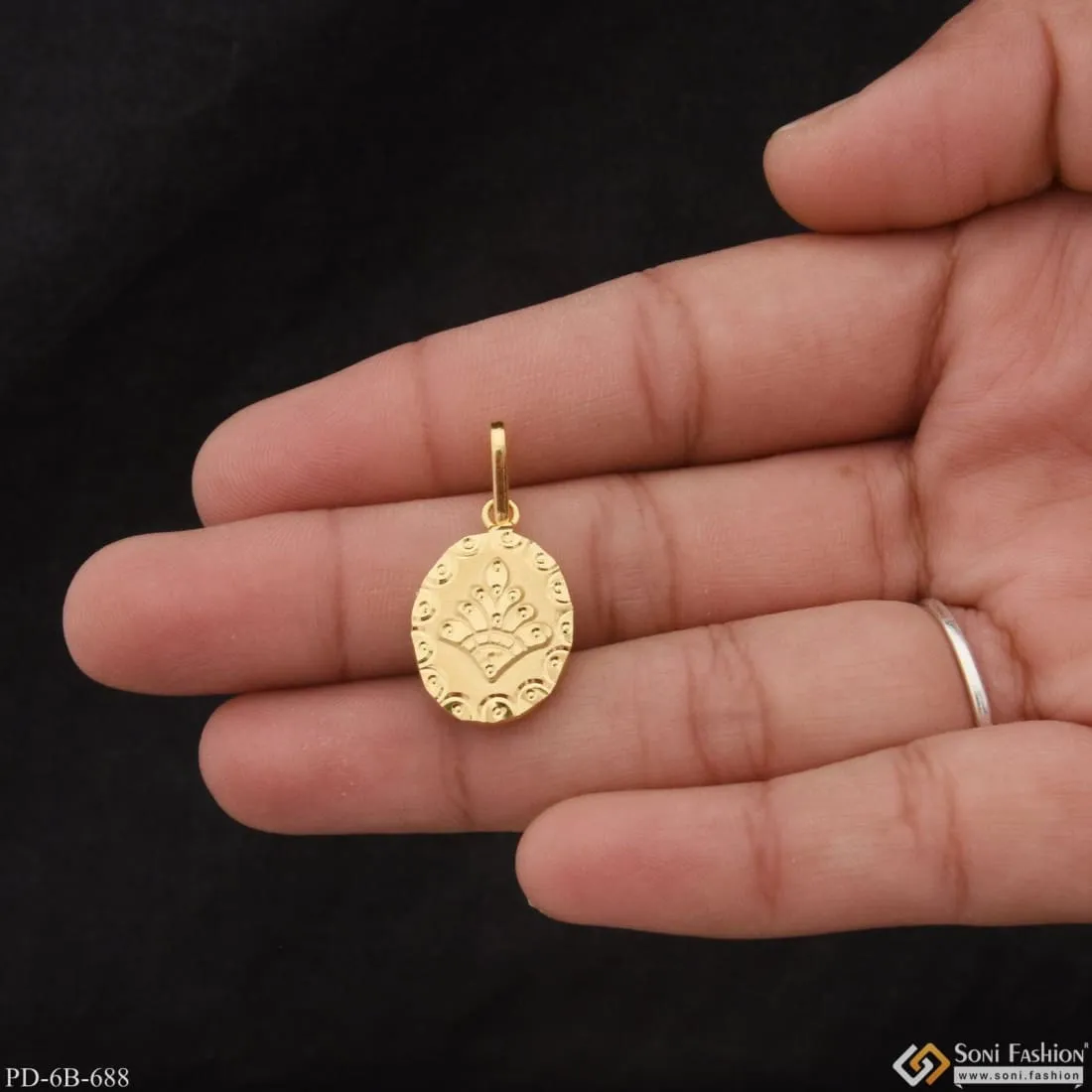 1 Gram Gold Plated Cute Pendant for Children | Kids | Little Baby - Style B688