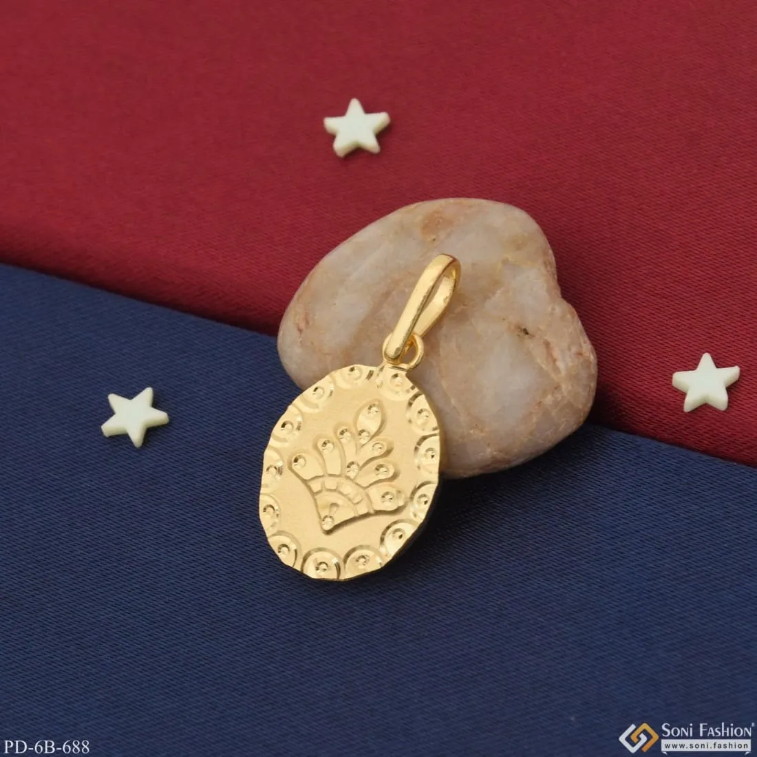 1 Gram Gold Plated Cute Pendant for Children | Kids | Little Baby - Style B688