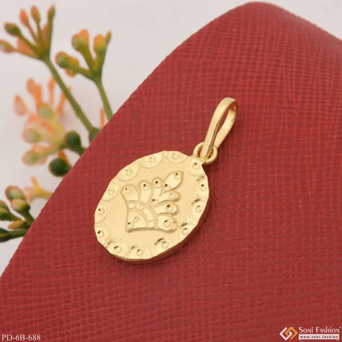 1 Gram Gold Plated Cute Pendant for Children | Kids | Little Baby - Style B688