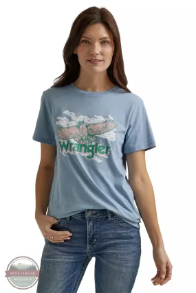 112344175 Retro Soaring Eagle Regular Fit T-Shirt