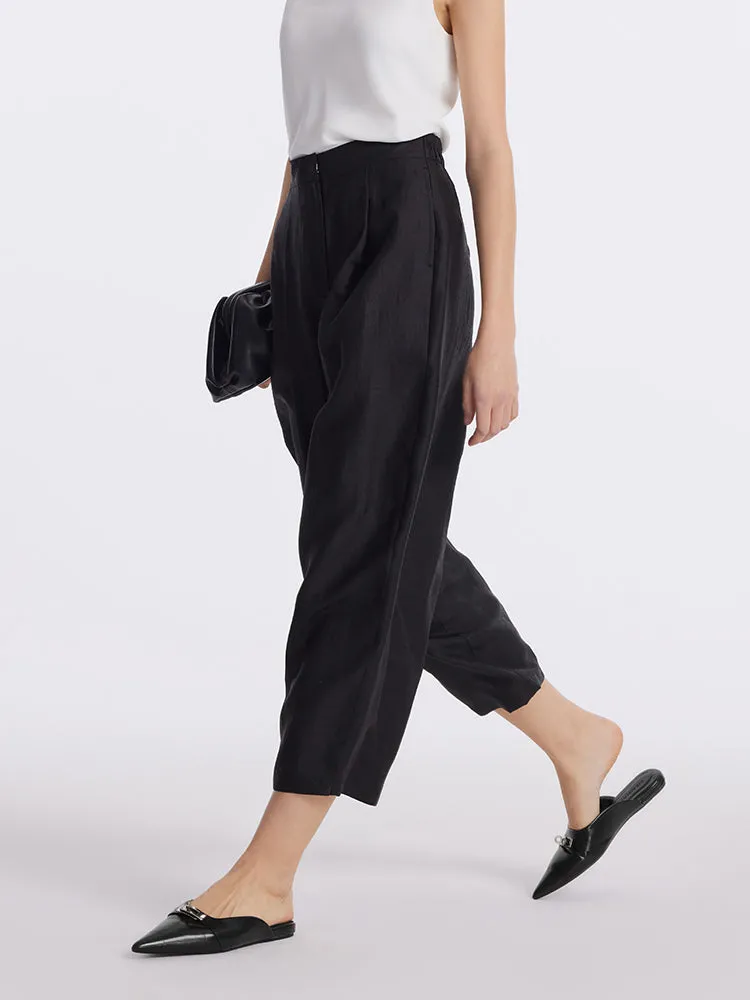 16 Momme Xiang Yun Silk Wide Leg Women Pants