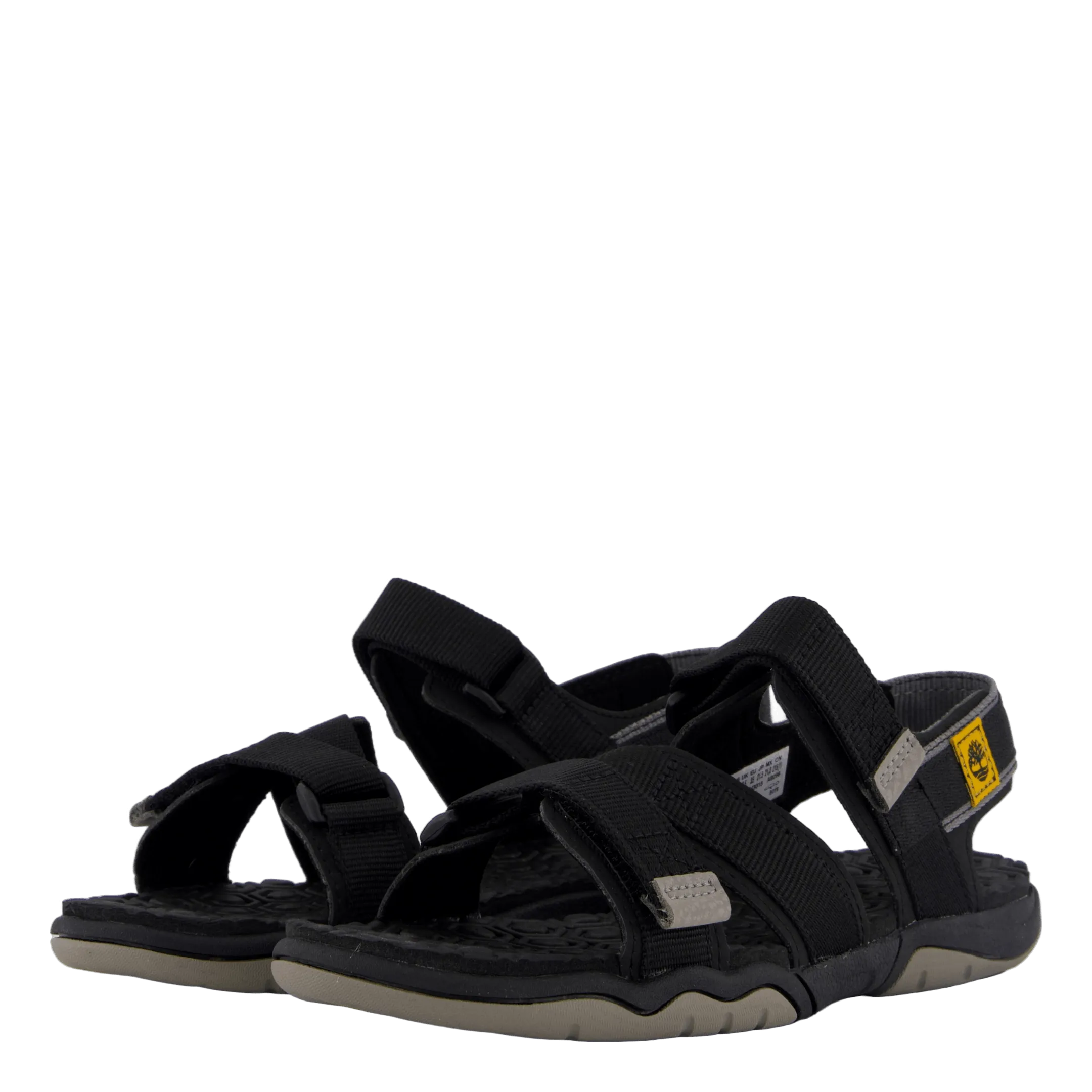 2 Strap Sandal Jet Black