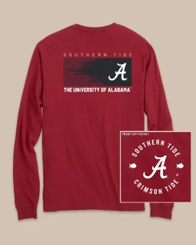 Alabama Crimson Tide Gameday Hexagon Gradient T-Shirt