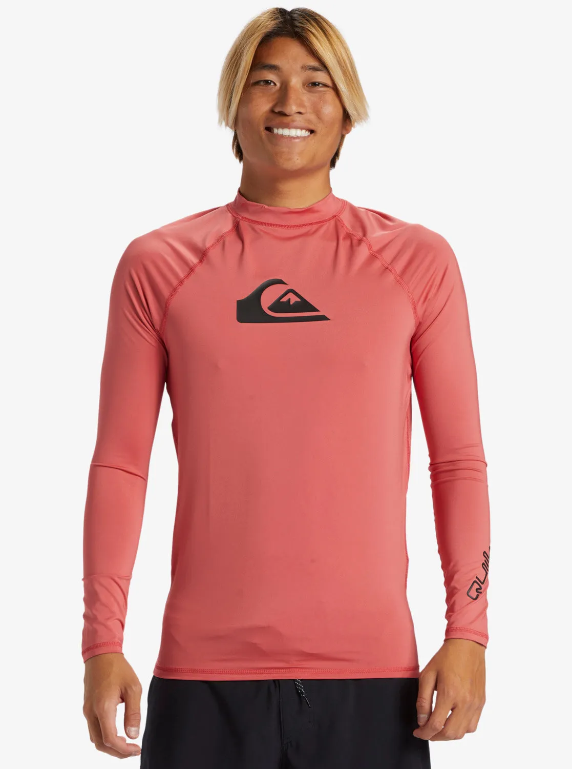 All Time Long Sleeve Upf 50 Rashguard - Mineral Red