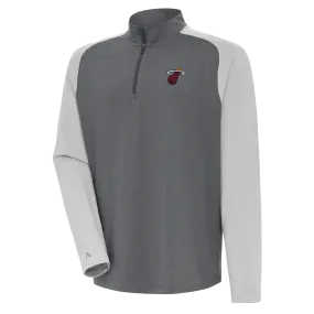 Antigua Miami HEAT Grey Quarter Zip