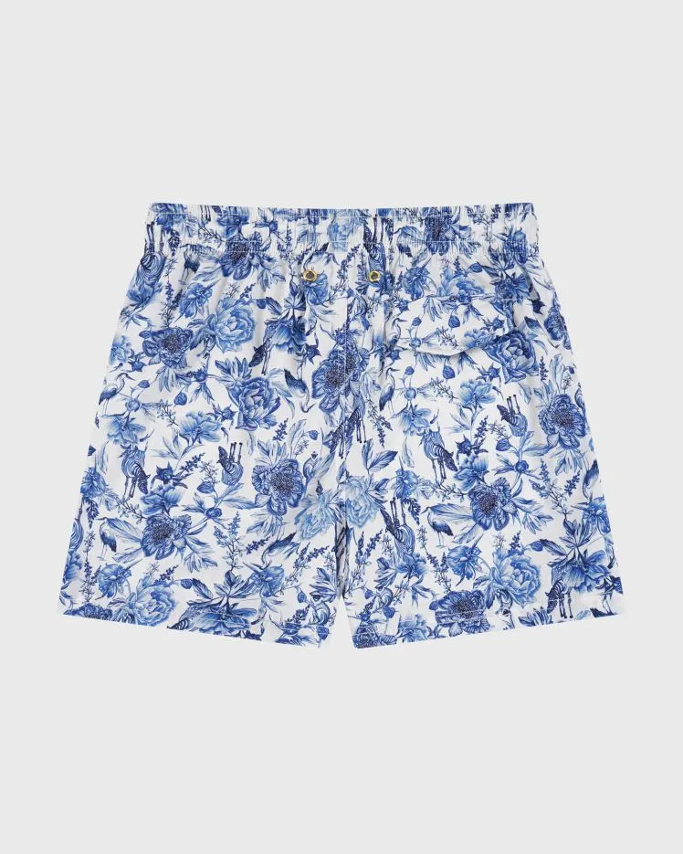 Aqua Blu Boardshort - Azalea