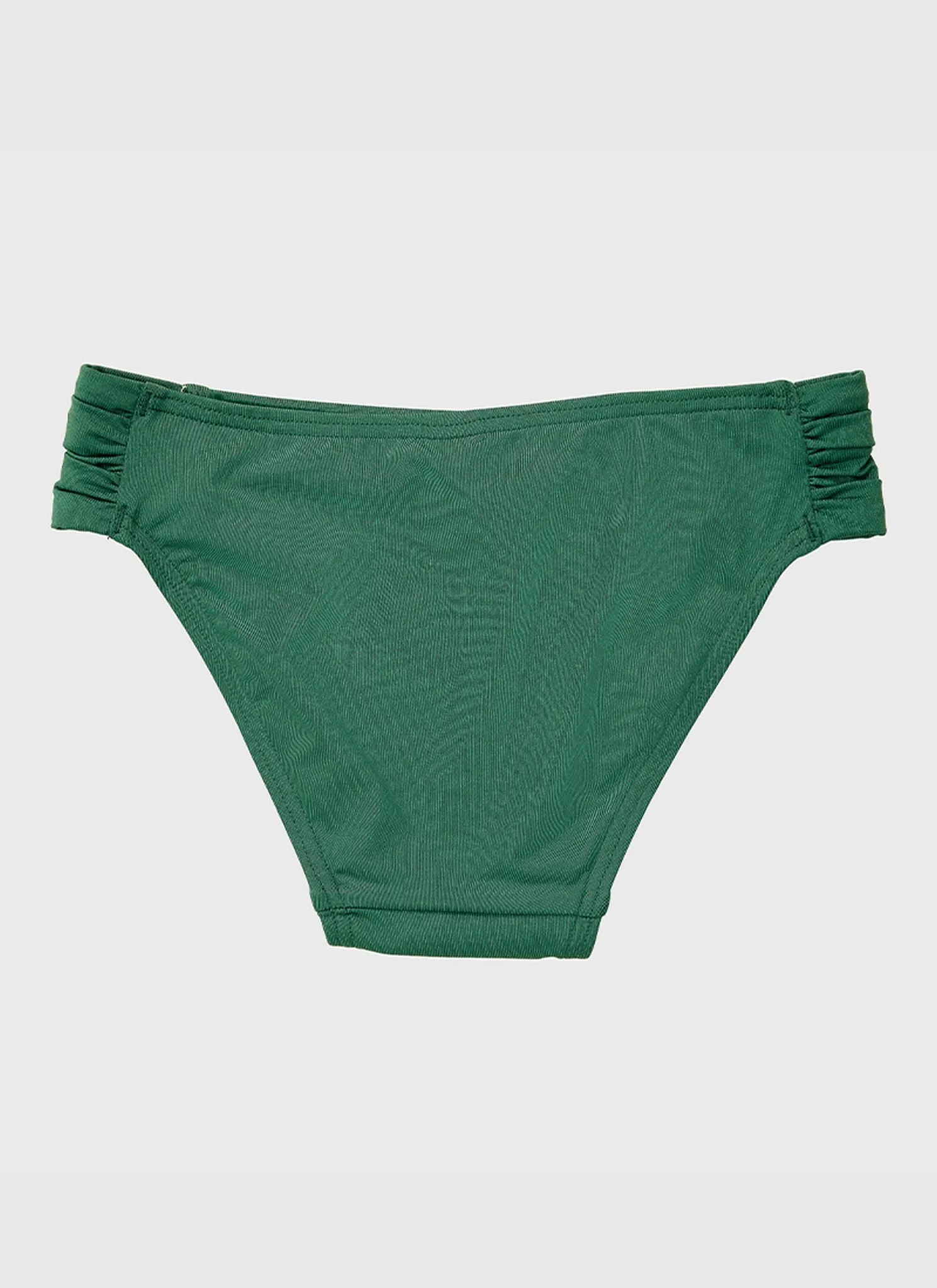 Aqua Blu Junior Girls Gathered Side Brief - Stepping Stones