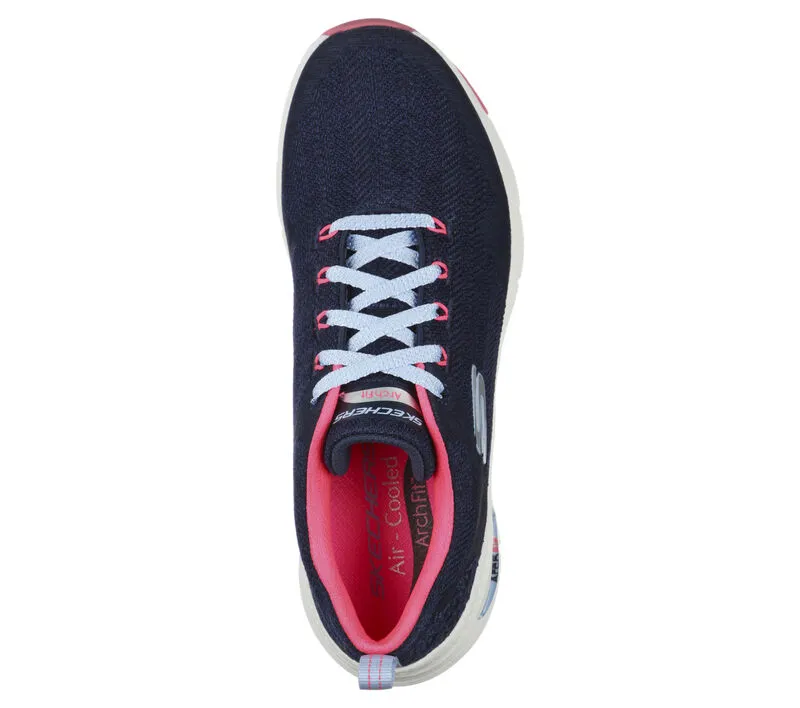 Arch Fit Comfy Wave Navy/Hot Pink