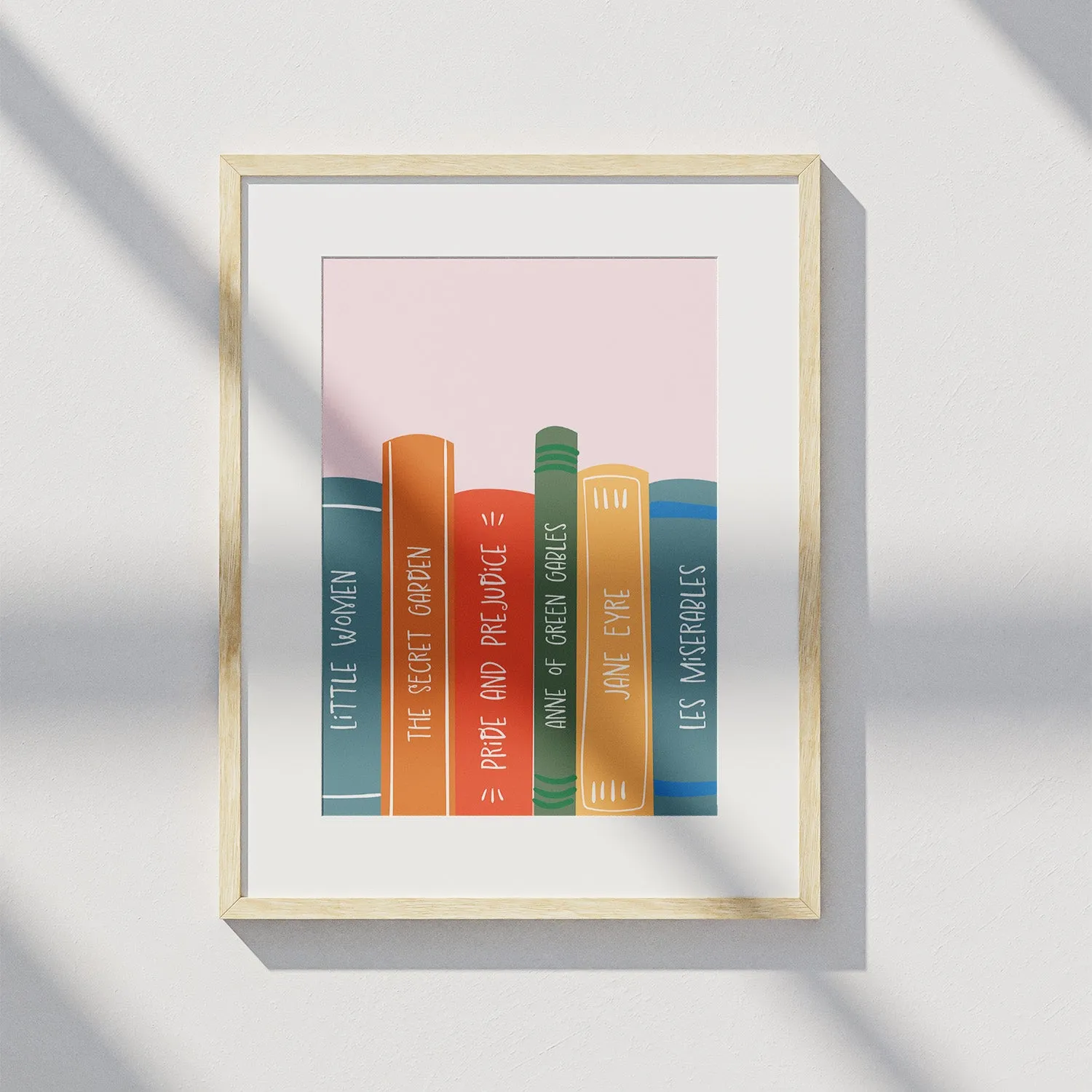 Art Print (Book Spines)