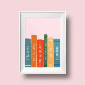 Art Print (Book Spines)