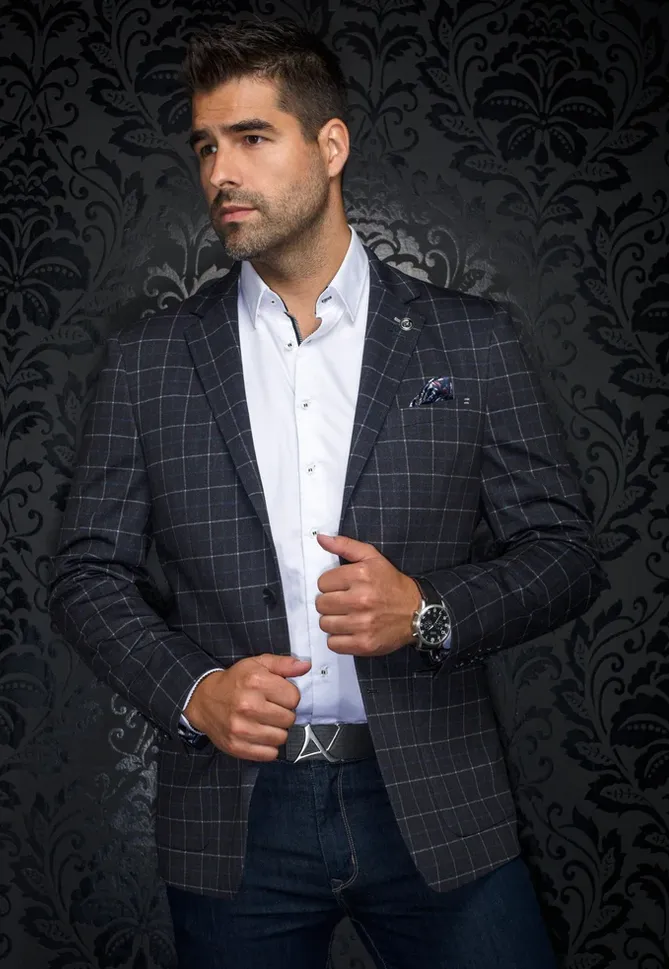 Au Noir Blazer/Suit | BRODY, Black