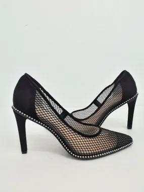 Bar III Women's Black/Clear Pumps Size 6 M