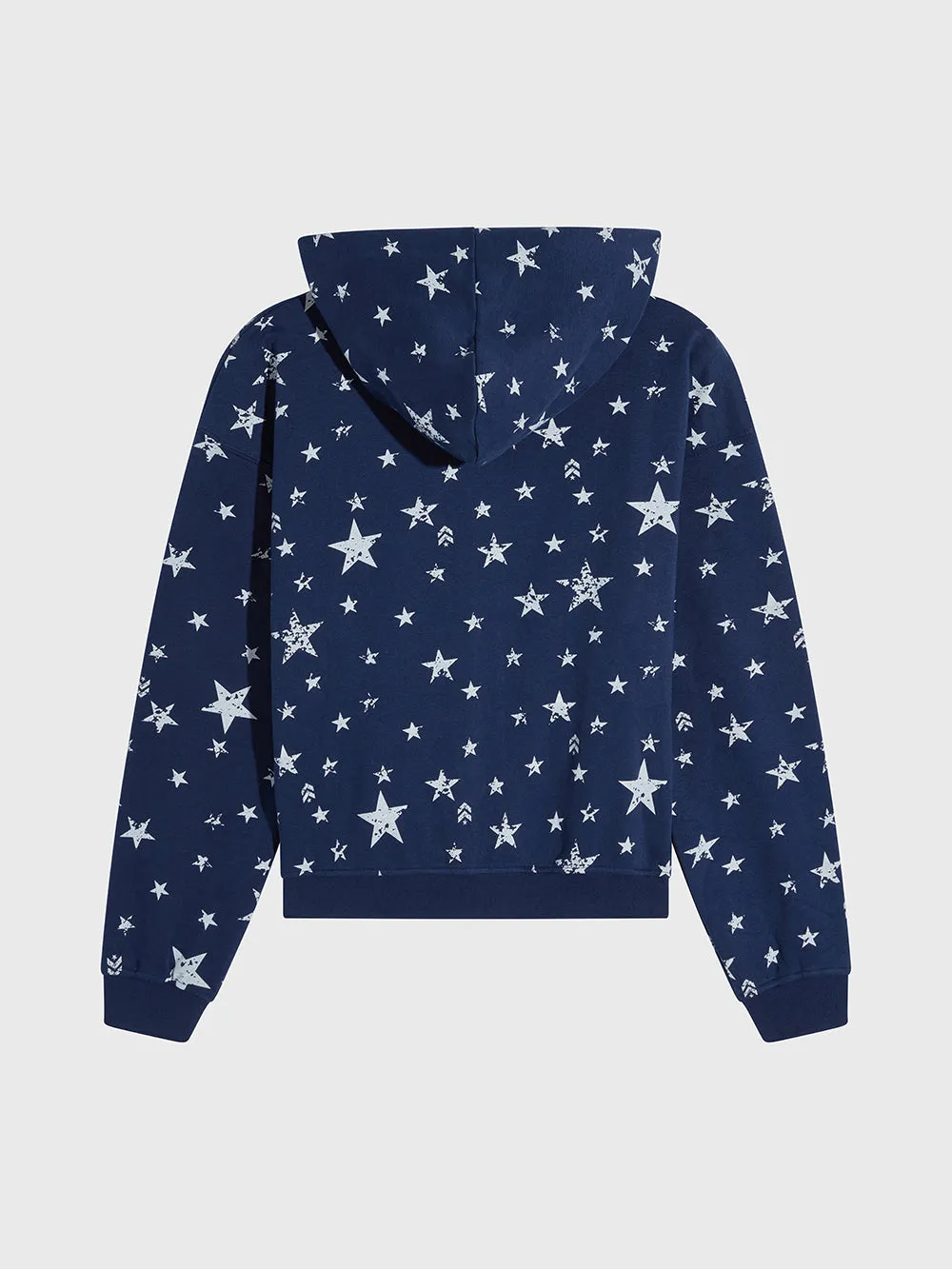 BARRY'S NAVY STAR HOODIE