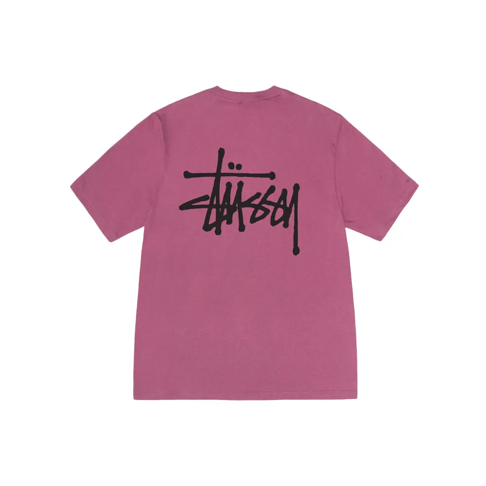 Basic Stussy Tee (berry)