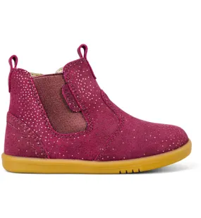 Bobux Iwalk Jodhpur Boot - Boysenberry Starbust