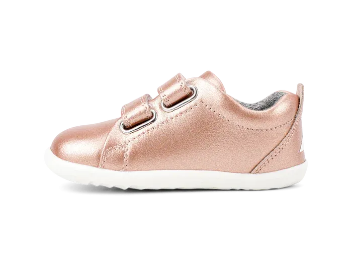 Bobux Step Up Grass Court - Rose Gold