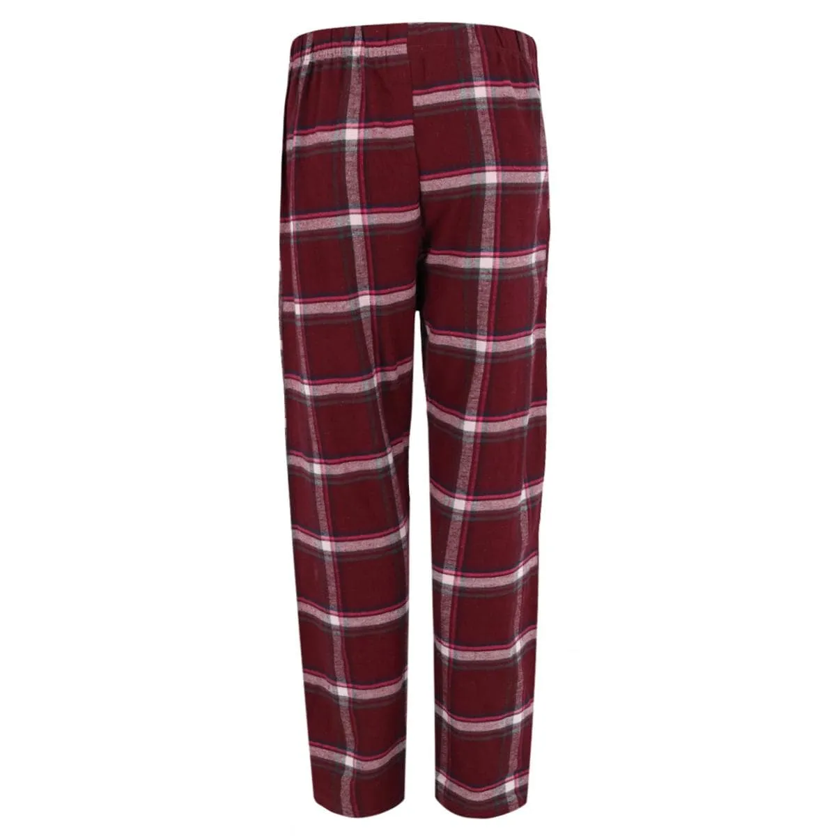 Bottoms Out Women's Plaid Flannel Open Bottom Pants