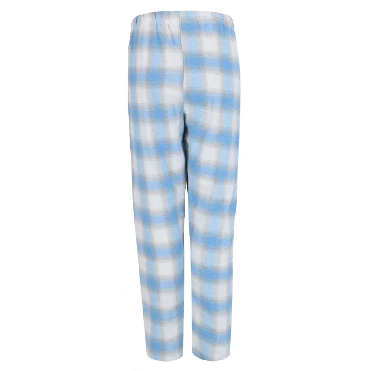 Bottoms Out Women's Plaid Flannel Open Bottom Pants