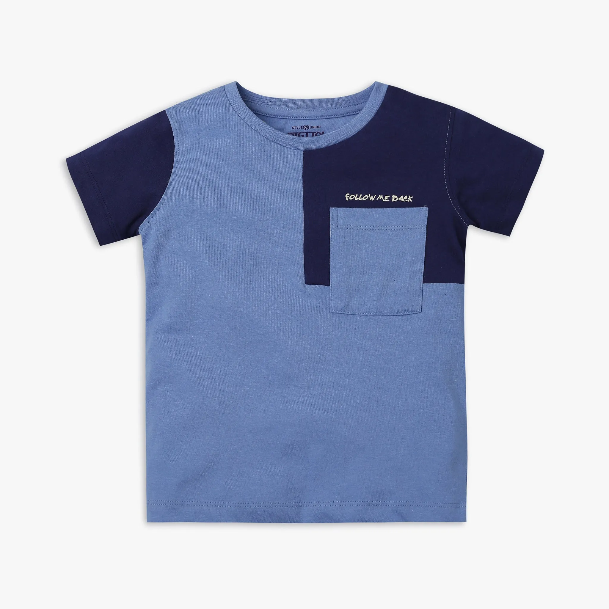 Boy's Regular Fit Solid T-Shirt