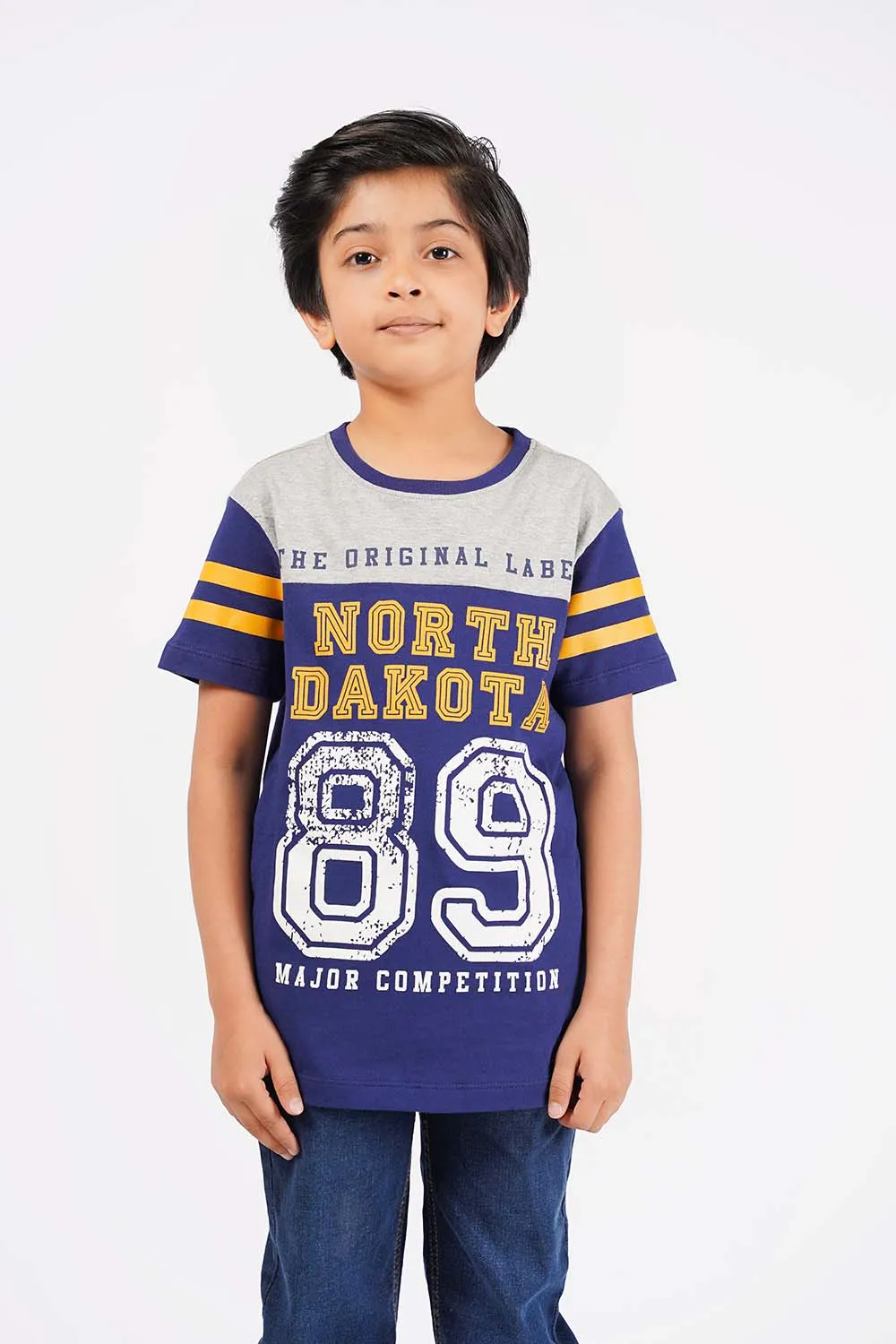 Boy's Short Sleeves Graphics Tee