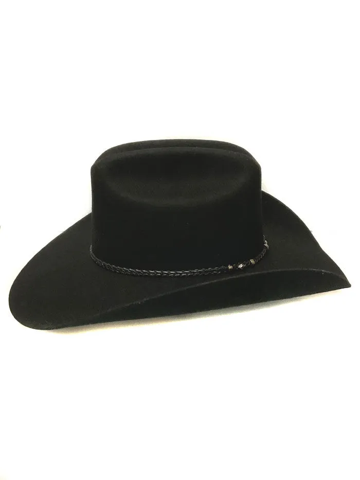 Bullhide GHOLSON 4X 0805BL Felt Western Hat Black