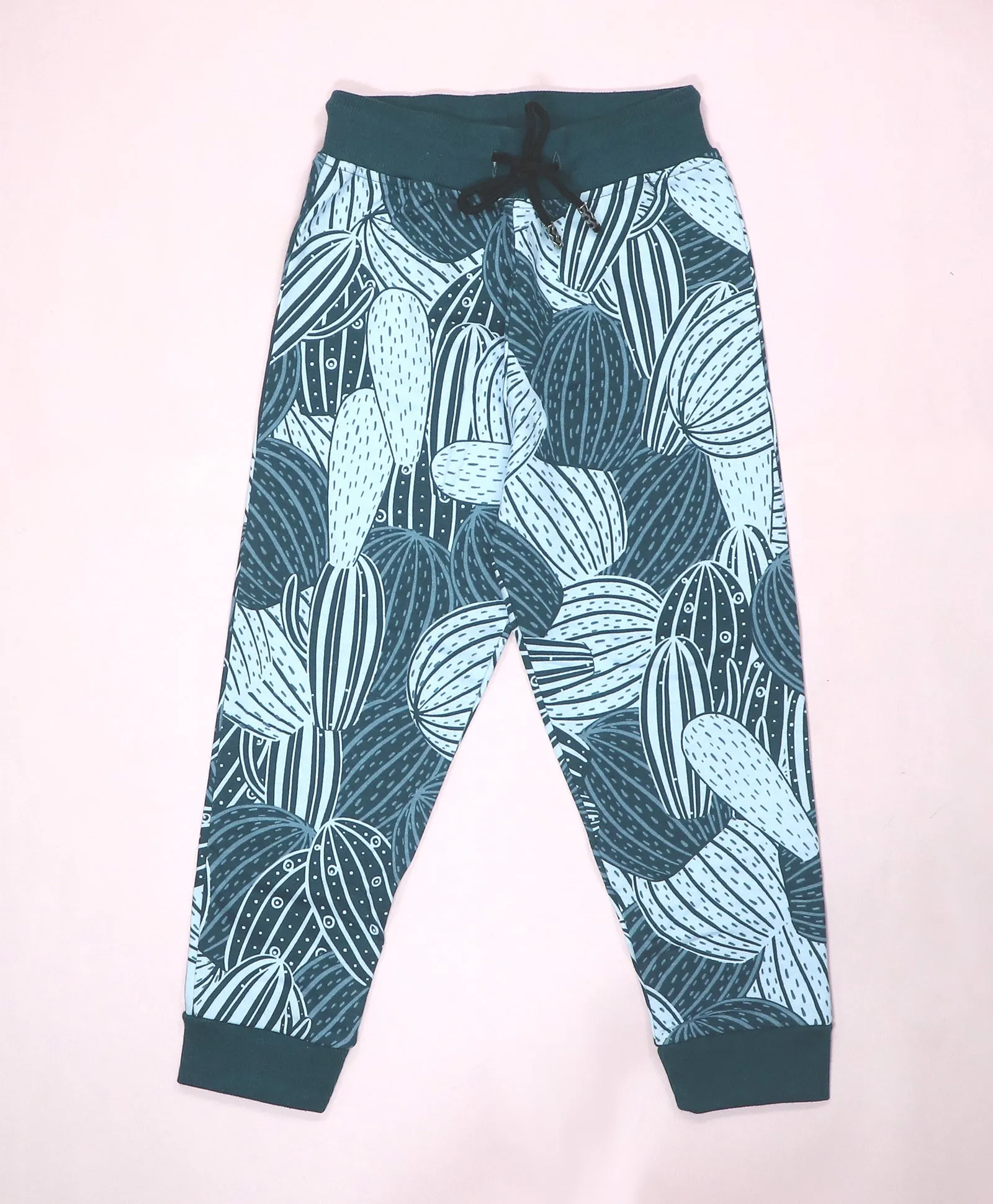 Cactus Pattern Kids Sweatshirt & Joggers Set