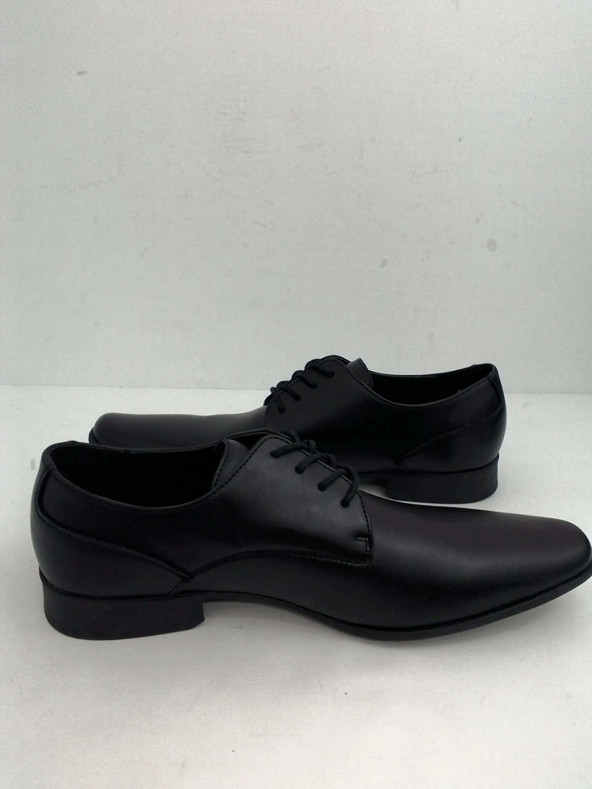 Calvin Klein Men's Brodie Oxford Black Leather Size 12 M