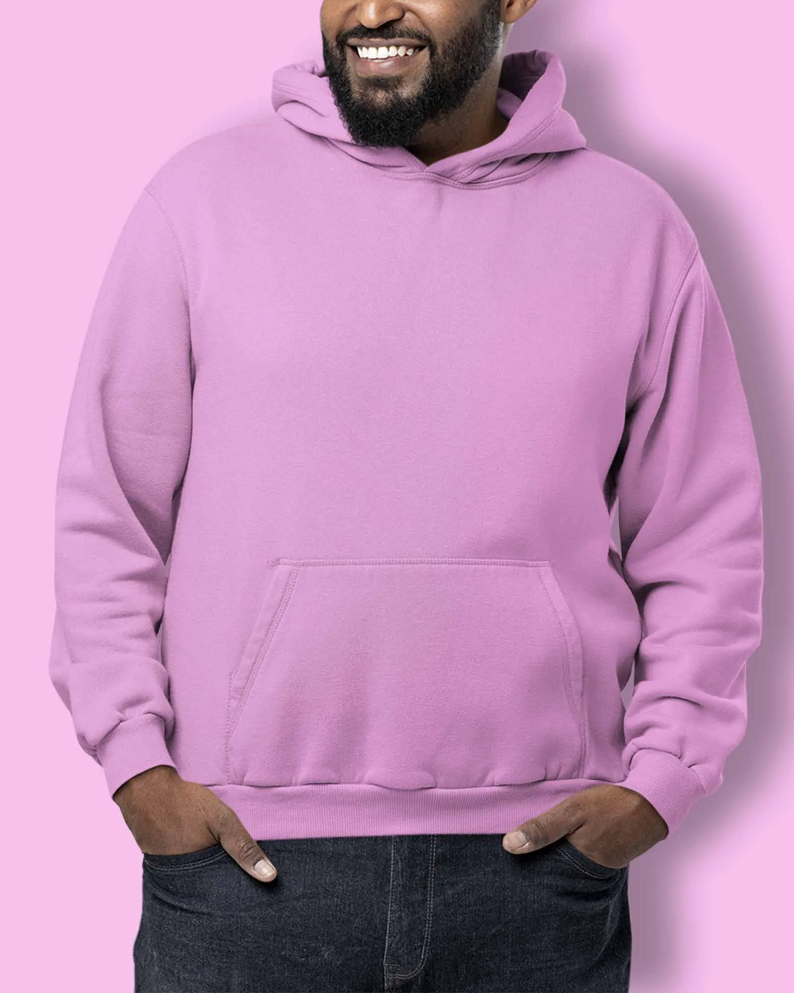 Classic Hoodie: Baby Pink