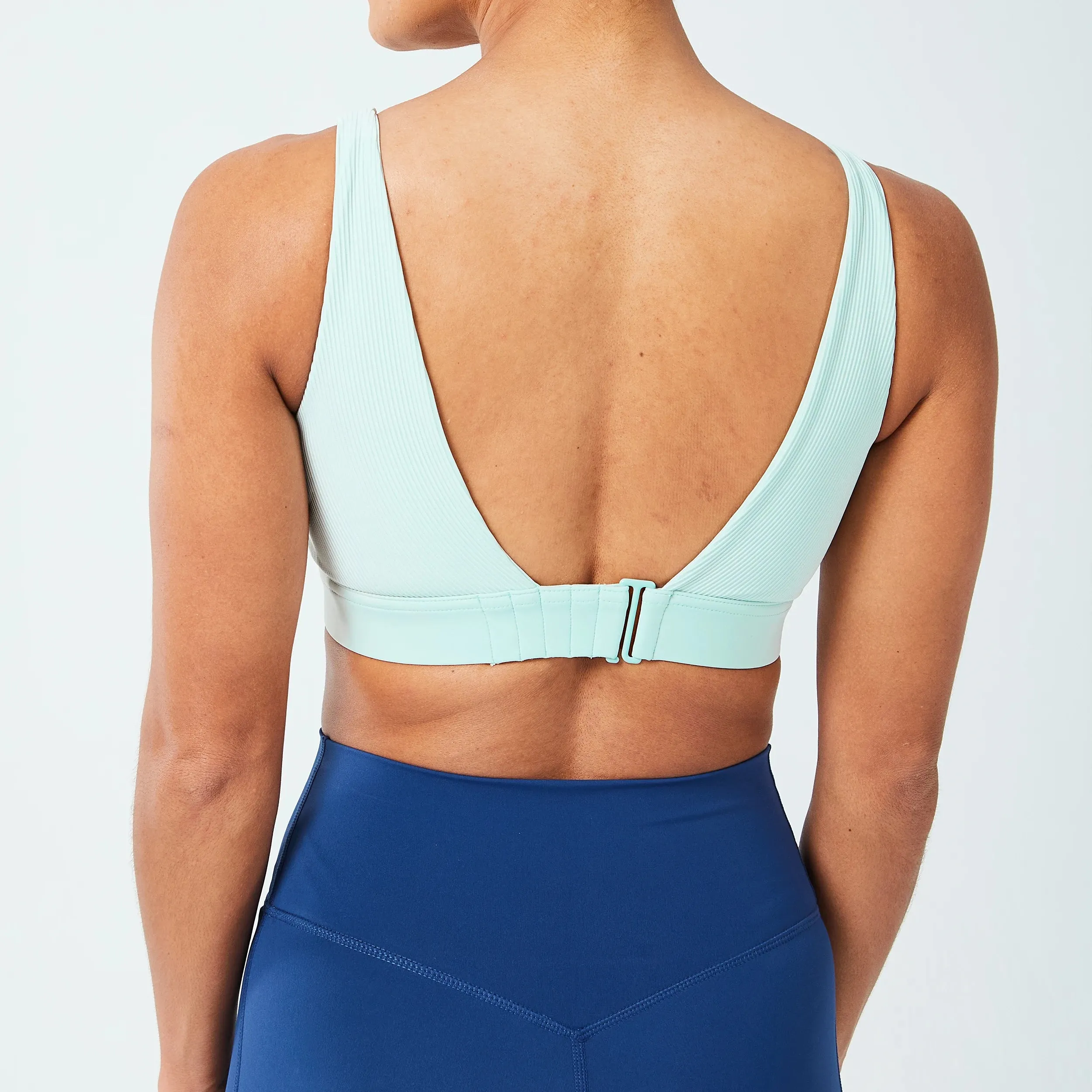 Code Asymmetric Glitch Bra - Surf Spray