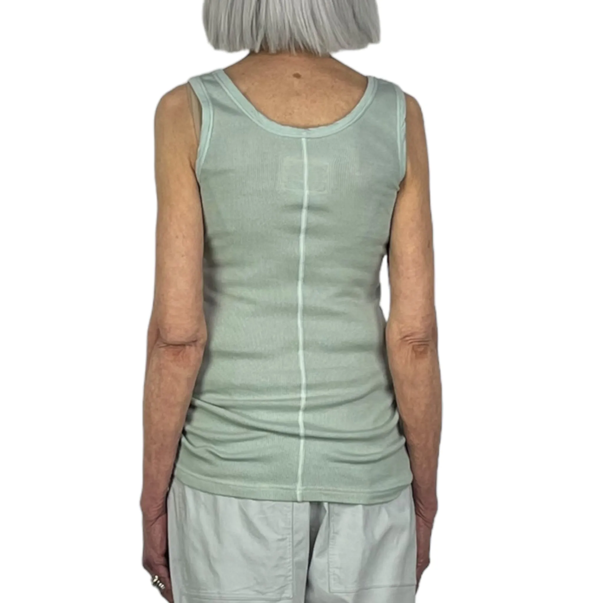 COTTON/CASHMERE TANK TOP