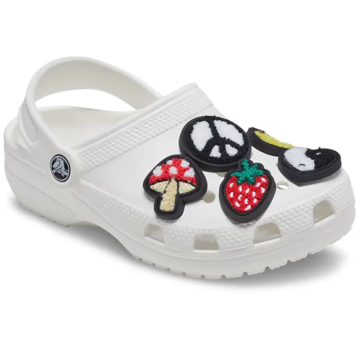 Crocs Jibbitz 5 Pack - Peace and Love Tufted