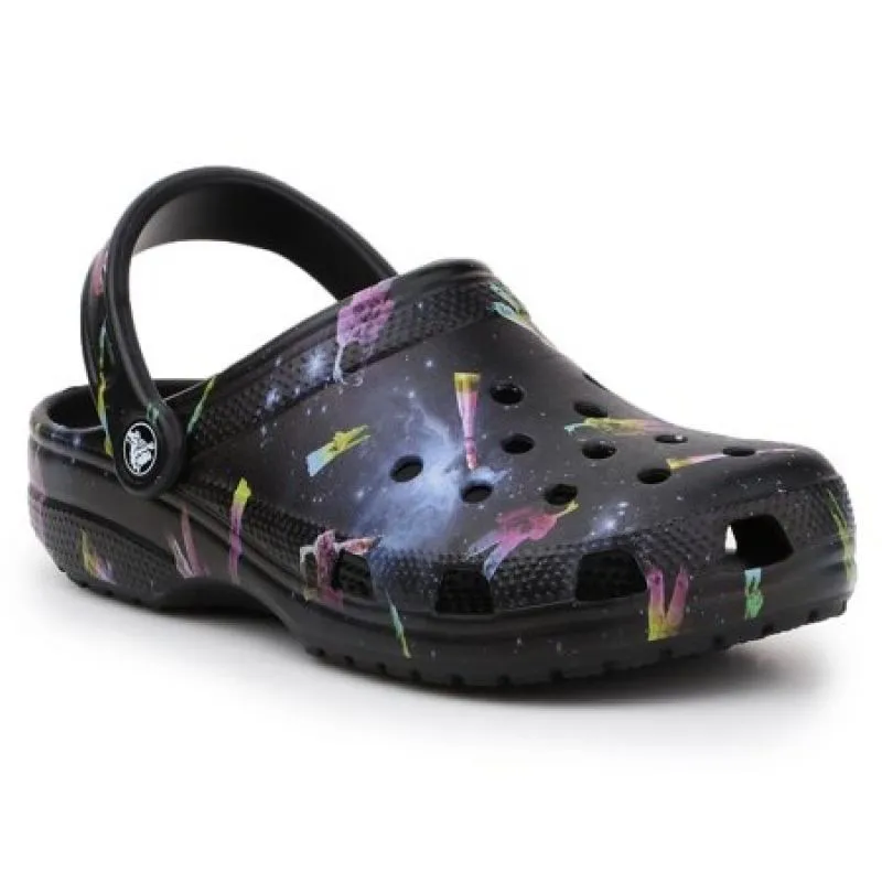 Crocs Kids Classic Out Of This World II Clog - Black