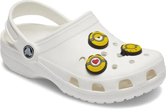 CROCS MINIONS 3 PACK JIBBITZ