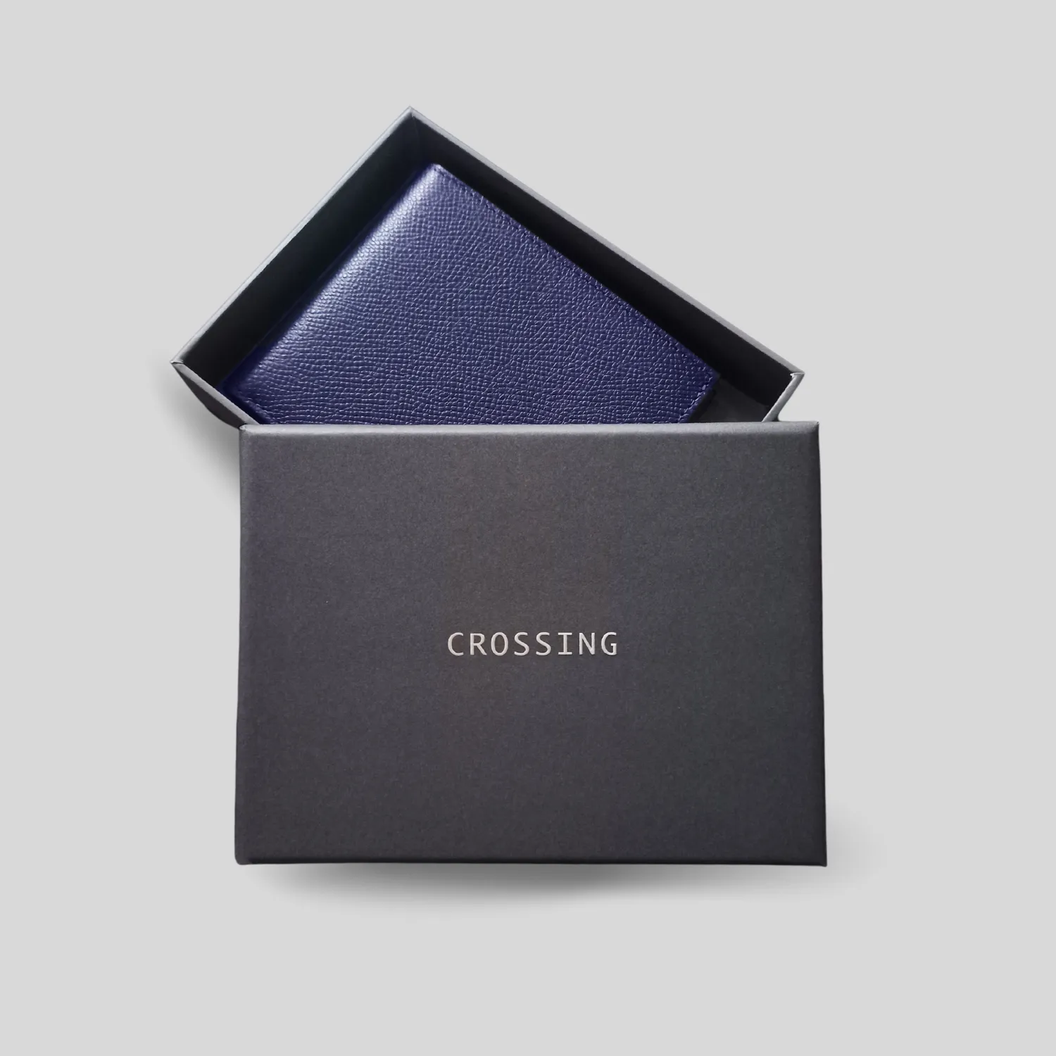 Crossing Prime Bi-Fold Leather Wallet With Window Pocket