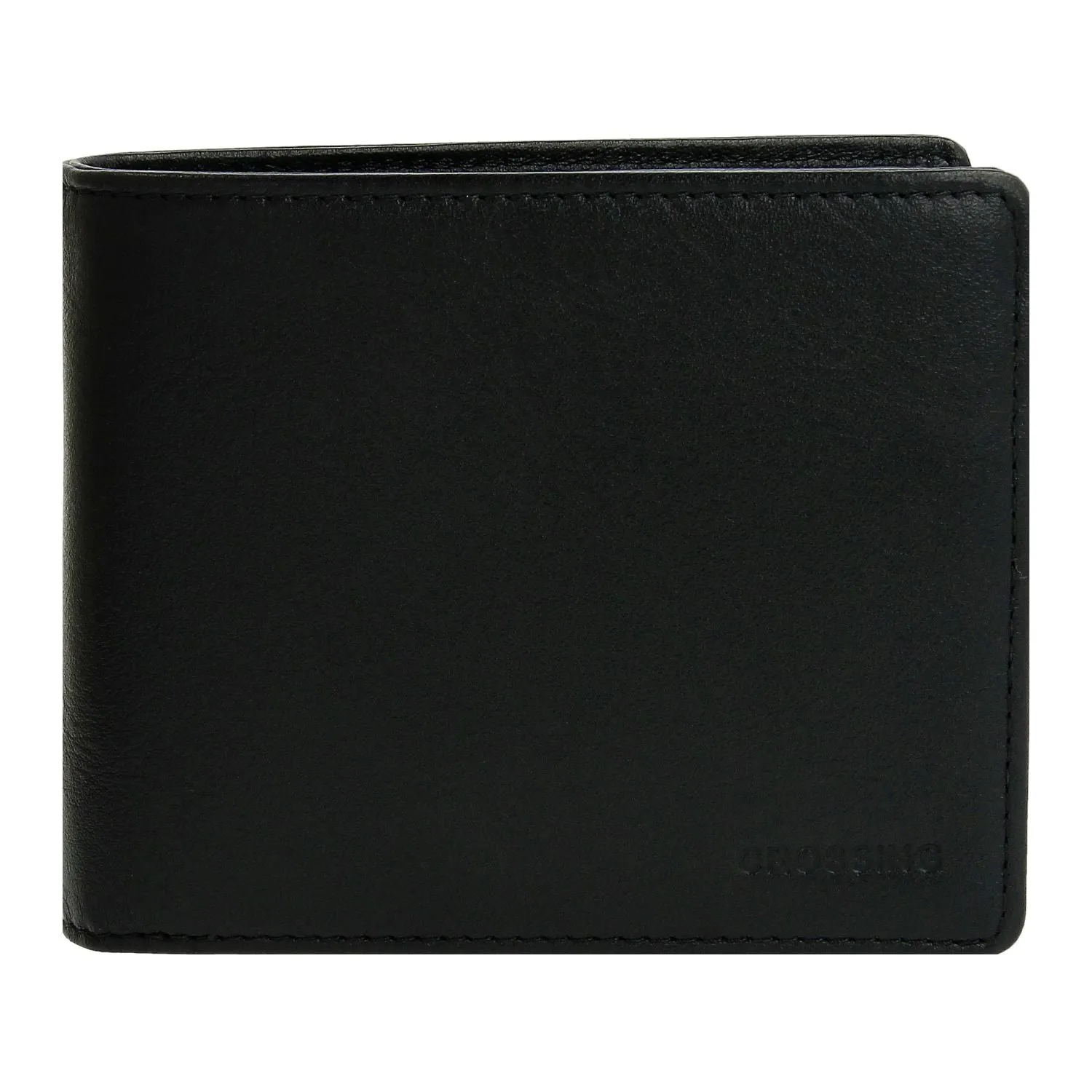 Crossing Prime Bi-Fold Leather Wallet With Window Pocket