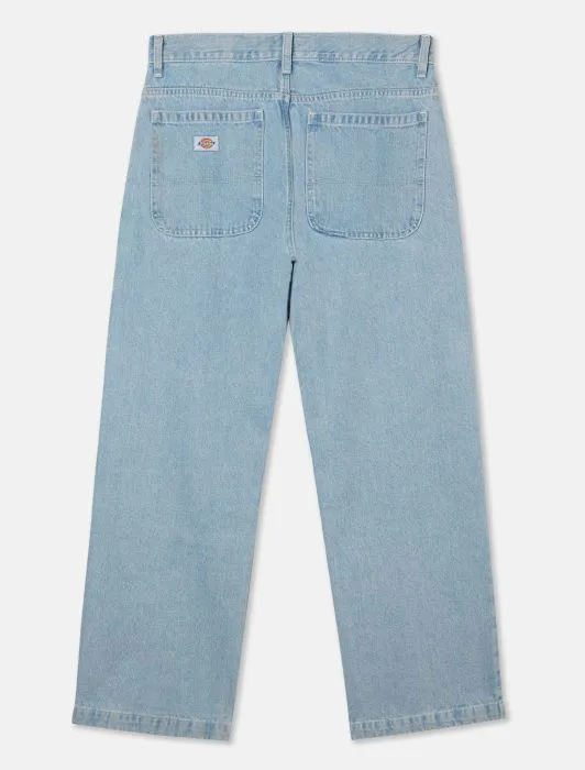 Dickies - Double Knee Denim Trousers - Light Wash