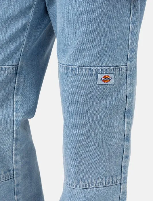 Dickies - Double Knee Denim Trousers - Light Wash