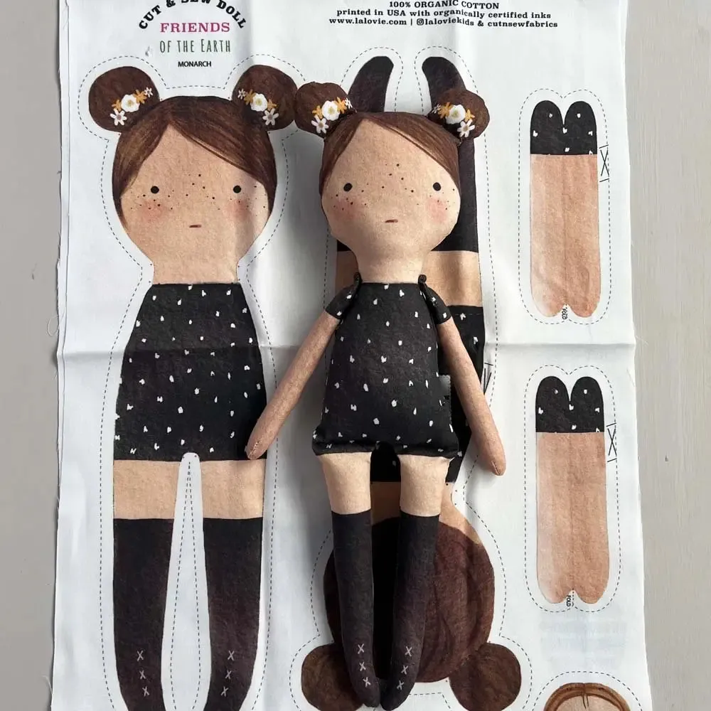 DIY Doll Kit Butterfly - Monarch