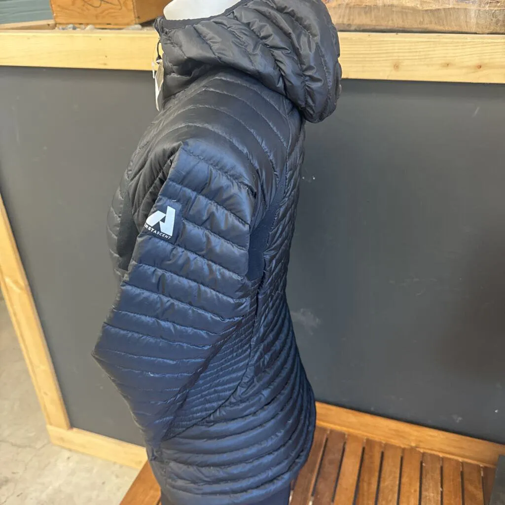 Eddie Bauer- Hooded Puffer Jacket- MSRP $330: Black -women-XS