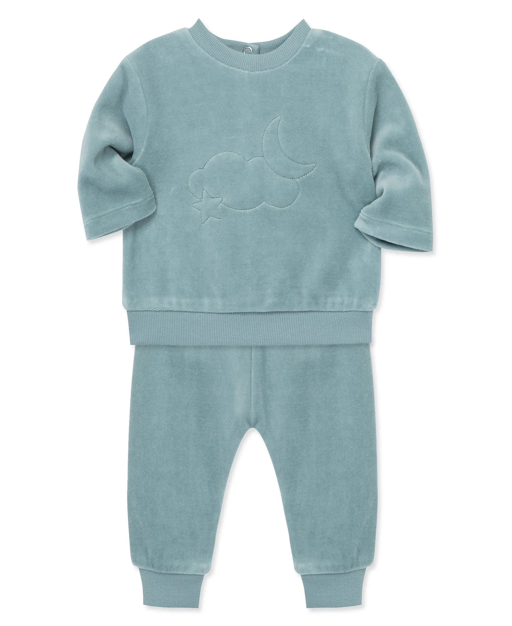 Focus Kids Celestial Velour Sweatshirt Set (3M-12M)