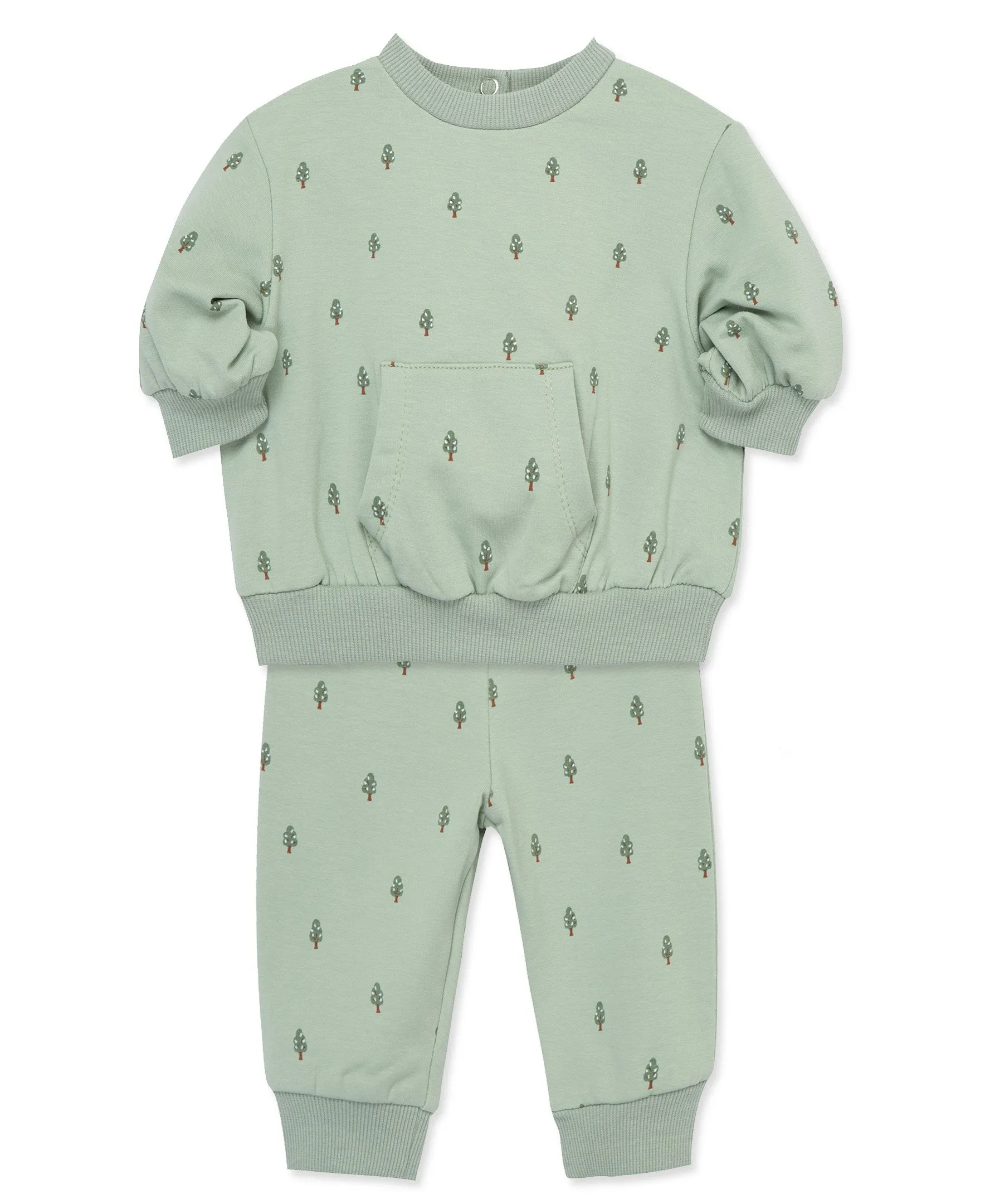 Focus Kids Foliage Sweatshirt Set (3M-12M)