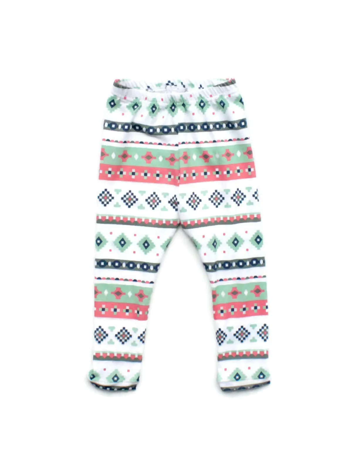 Girls Aztec Pastel Leggings