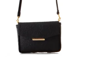 HFS Crossbody - Black Piñatex