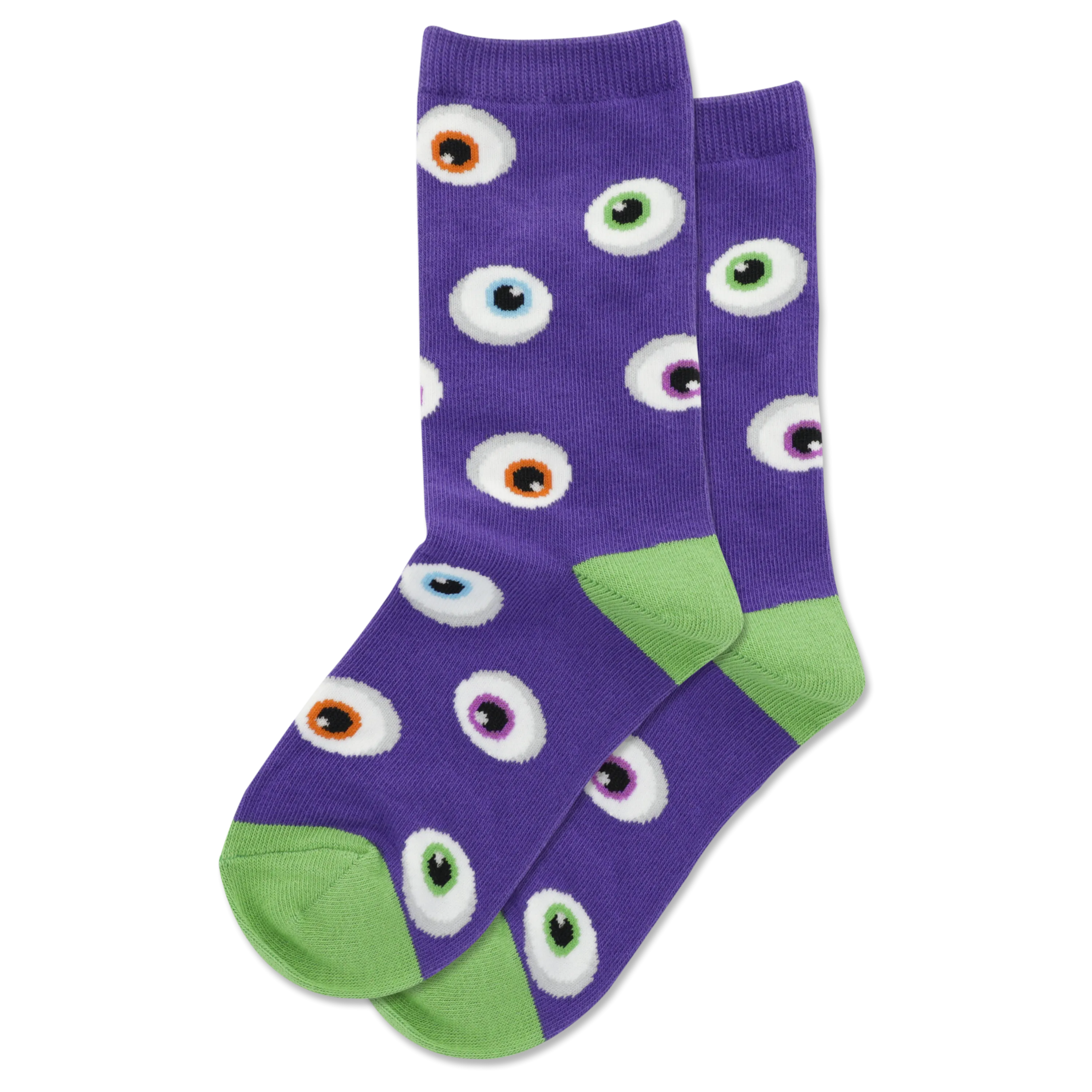 HOTSOX Kid's Eyeballs Crew Socks