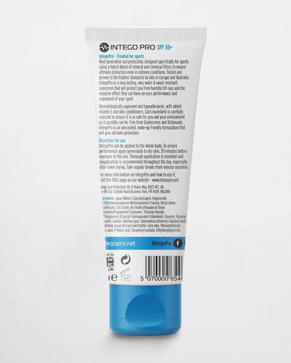 Intego Pro Sports Suncream