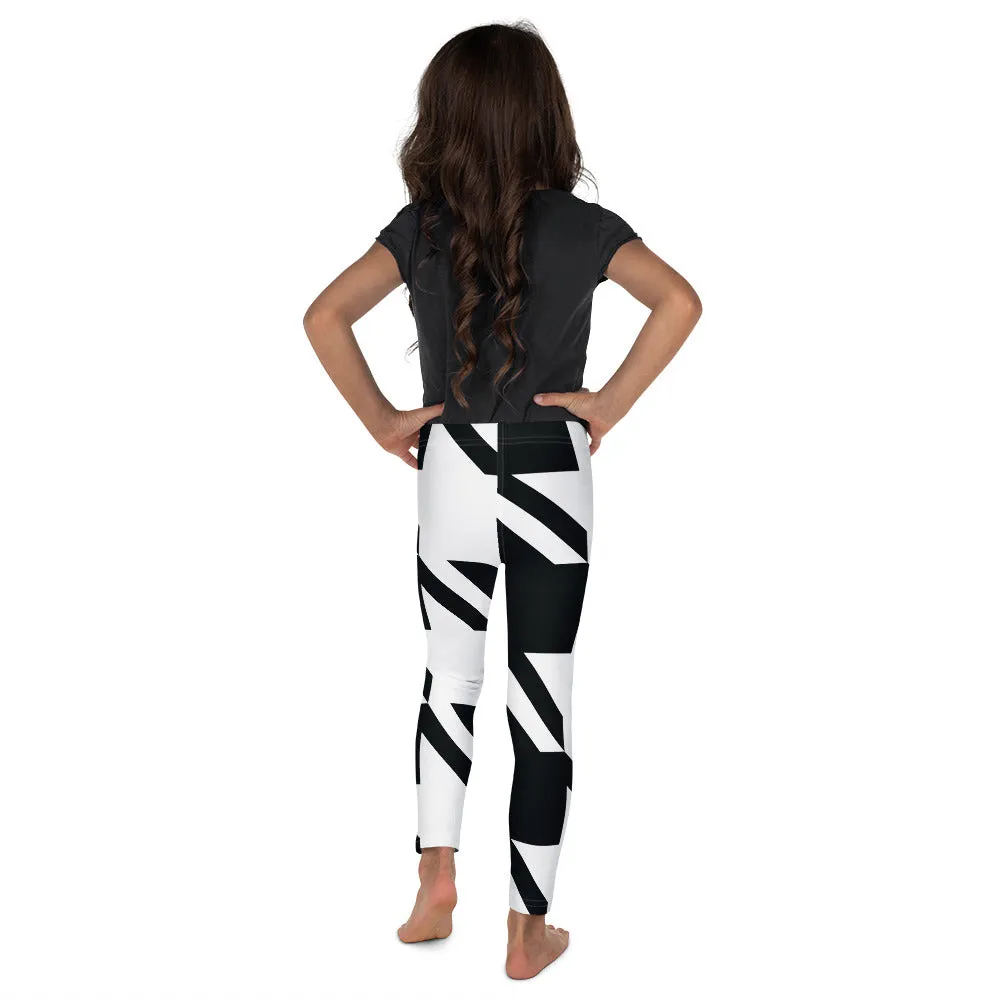 Kids' Girls Houndstooth Yoga Pants Leggings