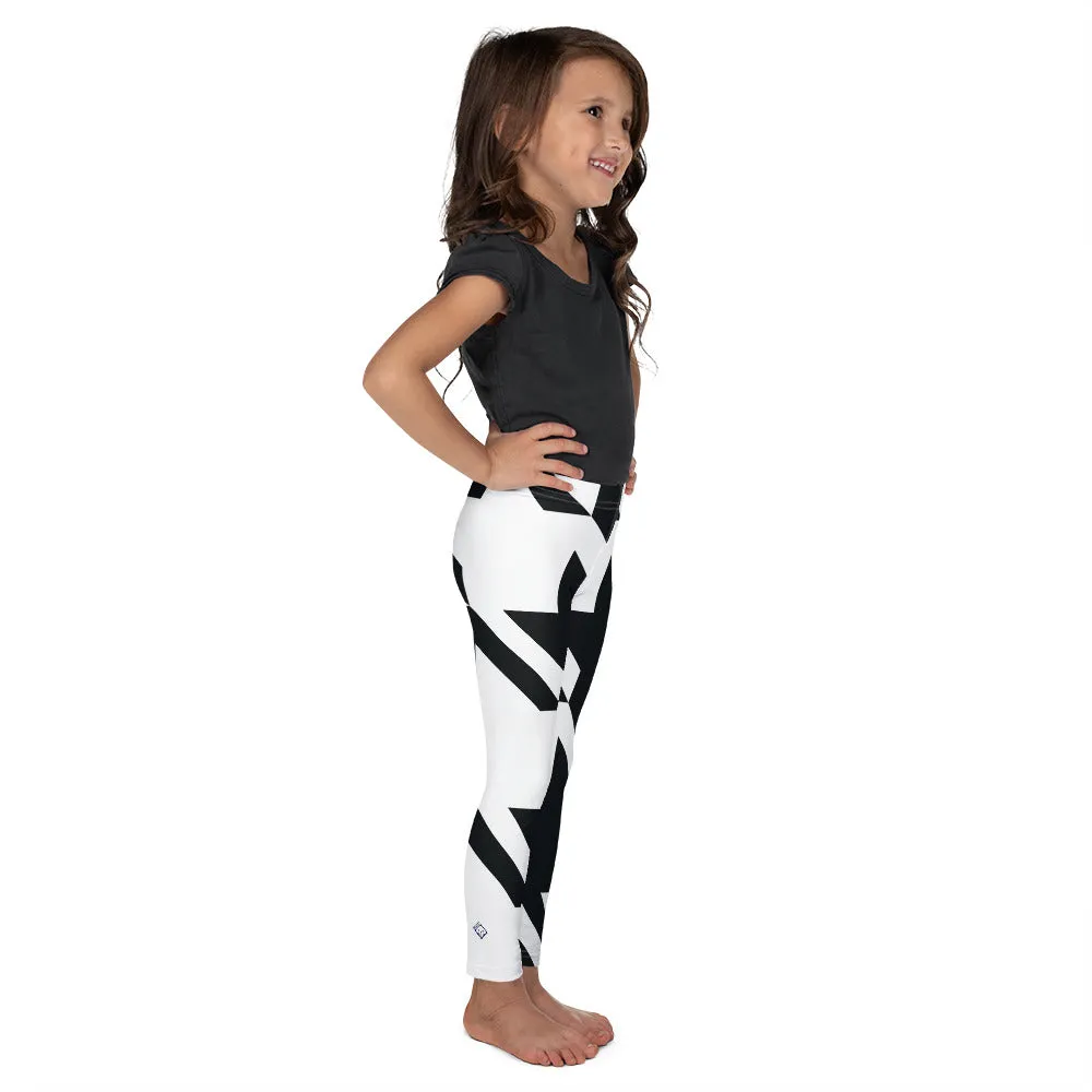 Kids' Girls Houndstooth Yoga Pants Leggings