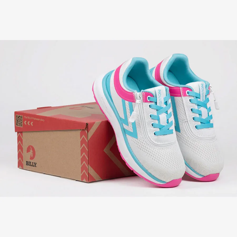 Kid's Inclusion Too (Grey/Turquoise/Pink)  Wide